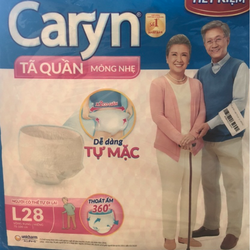 TẢ QUẦN CARYN L28 (28 MIẾNG)