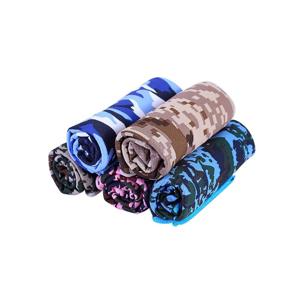 Instant Cooling Towel Reusable Chill Cool for Outdoor Sports Cycling Hiking Camping Gym