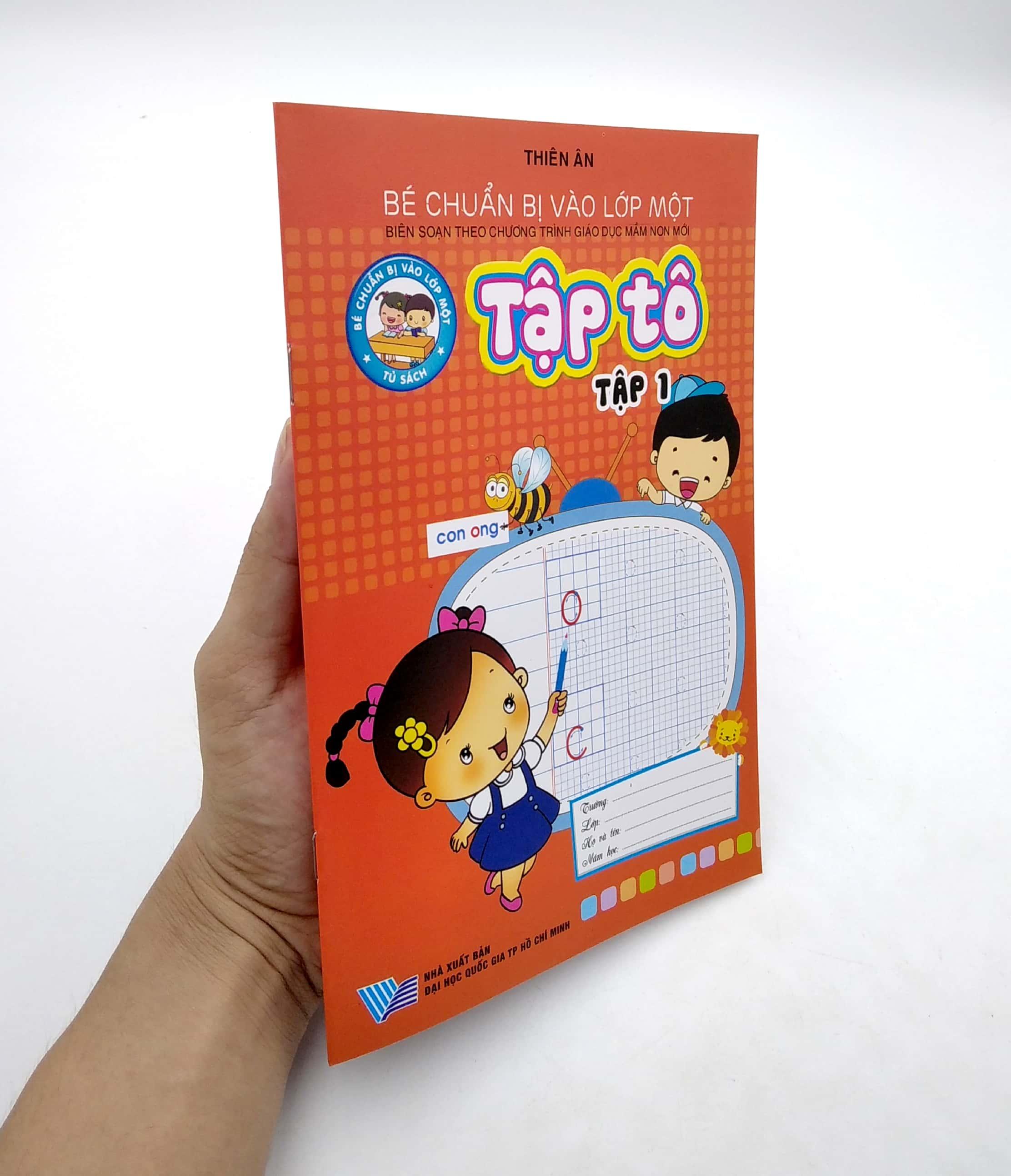 Bé Chuẩn Bị Vào Lớp Một - Tập Tô - Tập 1