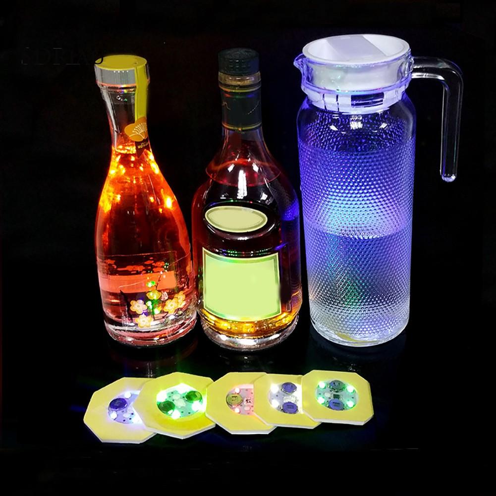 Miếng dán trang trí ly có đèn LED phát sáng