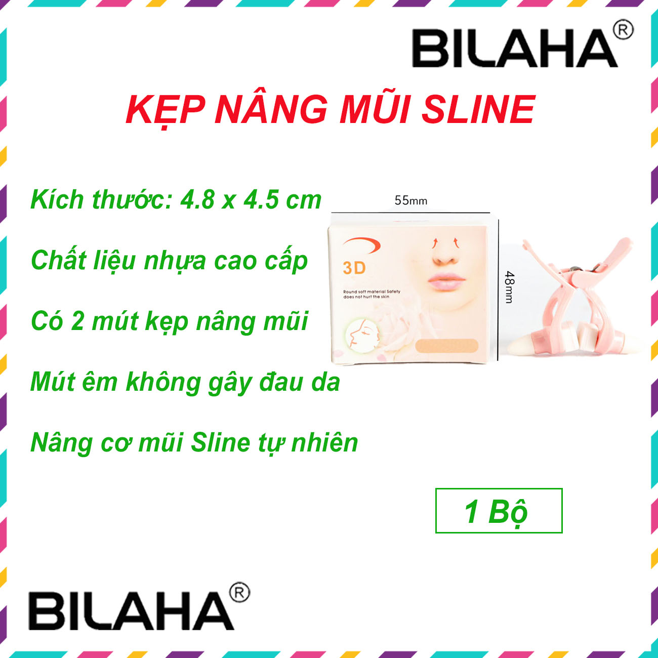 Cây Lăn Mũi Kẹp Định Hình Sống Mũi Cao, Nâng Mũi Tự Nhiên Hiệu Quả Lâu Dài (Có Hàng Sẵn) (Hàng Chính Hãng)