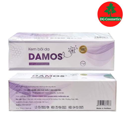 Damos - Hỗ Trợ Cải Thiện Triệu Chứng Viêm Da Cơ Địa,Tăng Cường Chức Năng Gan