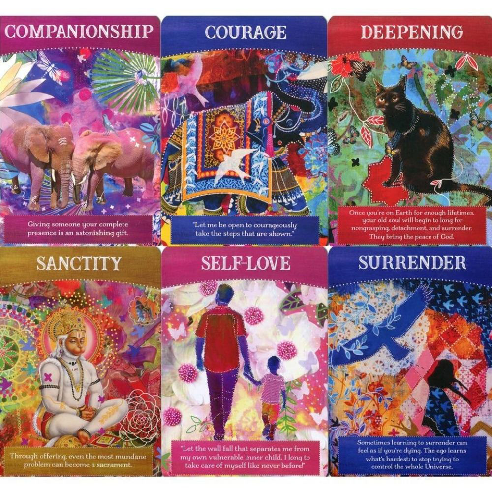 Bộ Bài Divine Abundance Oracle Cards 52 Lá