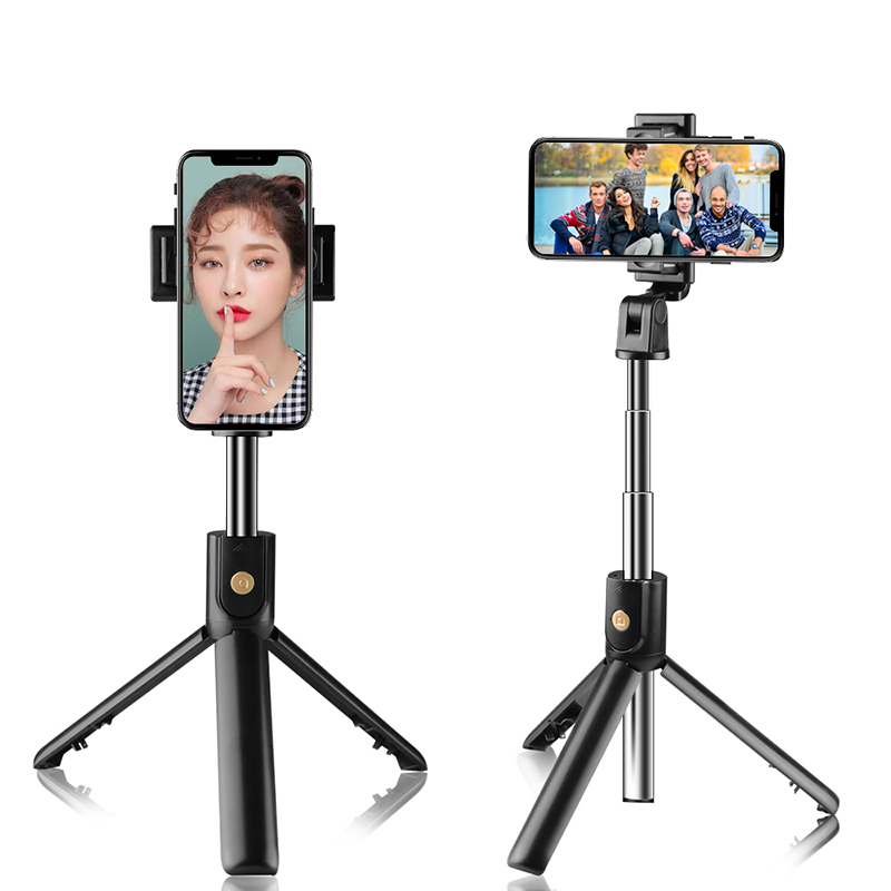 Gậy chụp ảnh tự sướng Mawa K07 - Tích hợp 3 chân tripod và remote bluetooth chụp từ xa - Hàng chính hãng