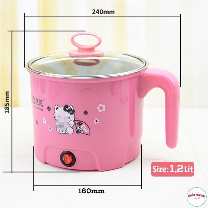 Ca nấu mì không lồng hấp 18cm--HH164 Giao màu ngẫu nhiên