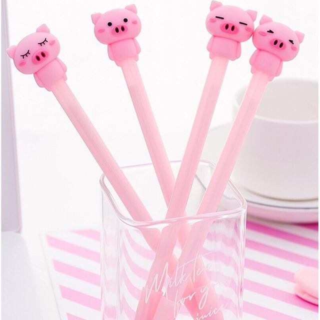 Bút mực nước bé heo hồng cute