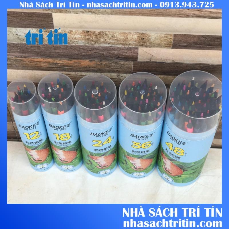 Bút chì màu dẻo Baoke, màu sắc tươi sáng, thân thiện môi trường