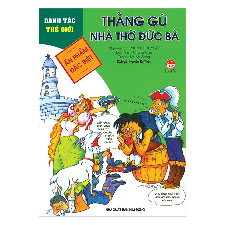 Danh Tác Thế Giới: Thằng Gù Ở Nhà Thờ Đức Bà (Tái Bản 2018)