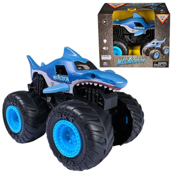 Đồ Chơi Mô Hình Chiến Xe 1:24 - Đèn &amp; Âm Thanh Megalodon VLL - Monster Jam 20148987/6071191