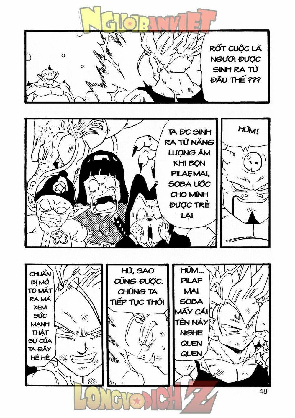 thế giới ngọc rồng - con trai frieza: ize chapter 8 49