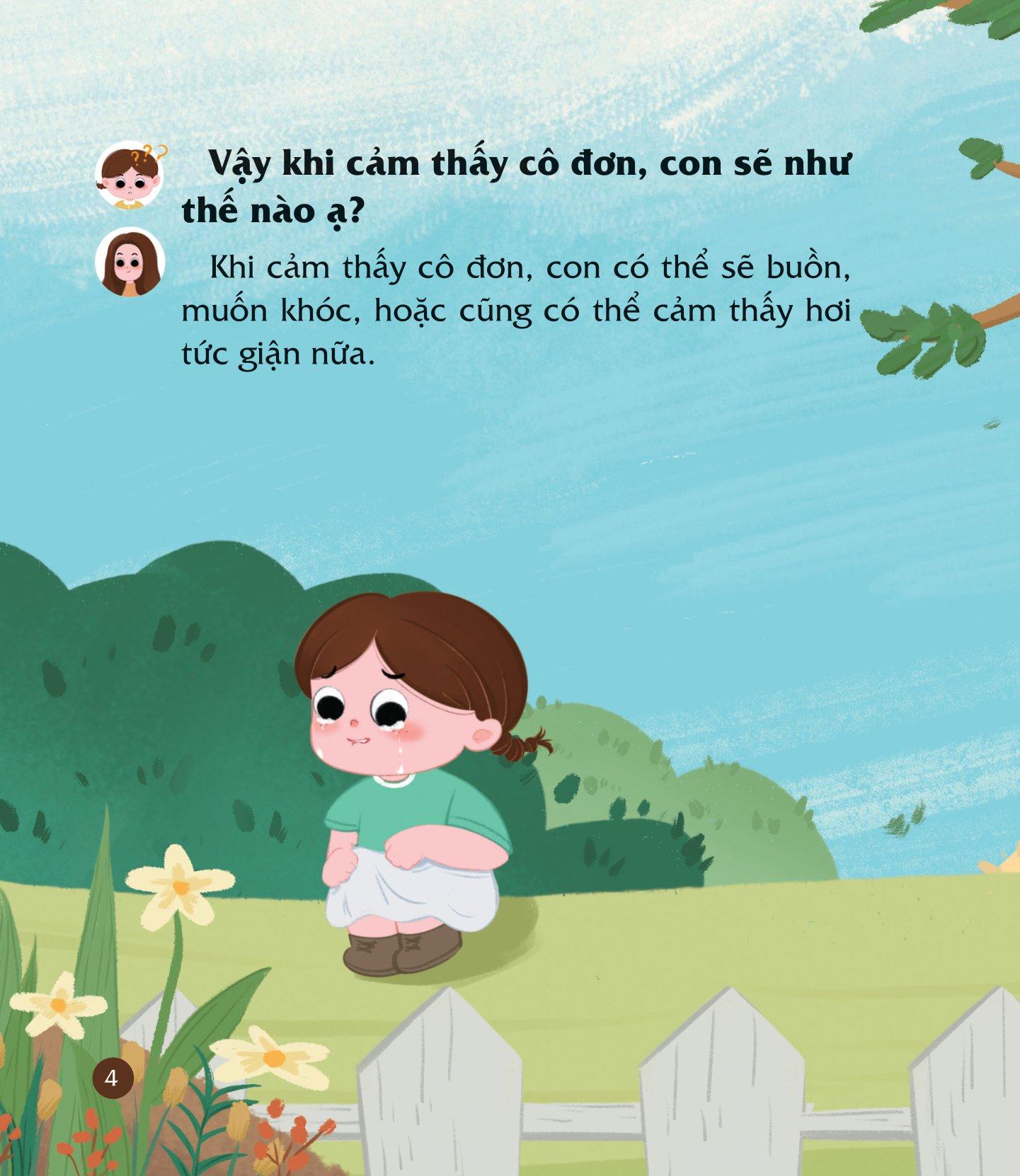Cùng Con Nuôi Dưỡng Cảm Xúc Tích Cực - Con Không Cô Đơn