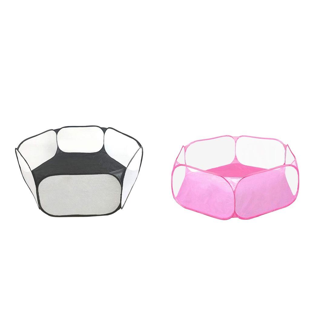 2x Playpen Cage Enclosure for Hamster Rabbit Chinchilla Gerbil Reptiles