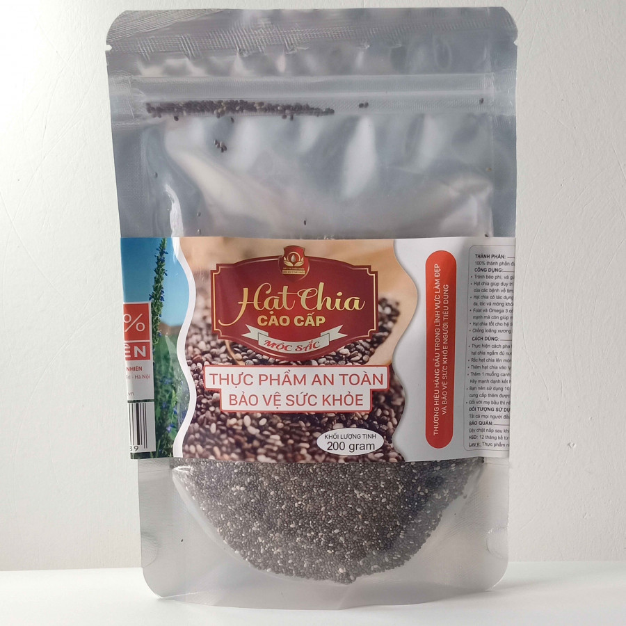 Trà Mộc Sắc Hạt Chia 200g