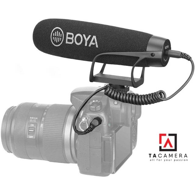 Micro Boya BY-BM2021 dùng cho điện thoại và máy ảnh - Hàng Chính Hãng