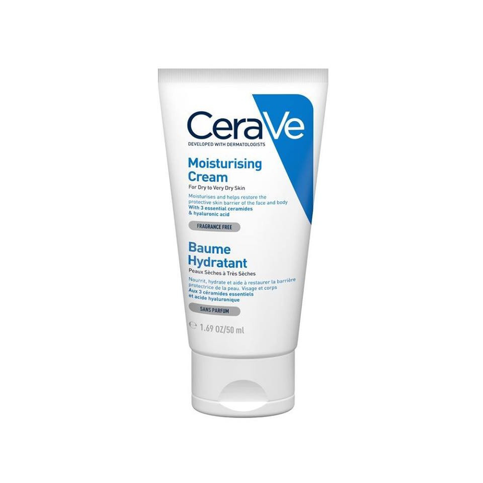 Kem Dưỡng Ẩm Toàn Thân Cho Da Khô CeraVe Moisturising Cream 50ml