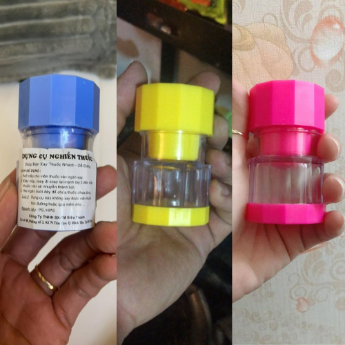 Dụng Cụ Cắt Nghiền Thuốc Và Đựng Thuốc Cho Bé