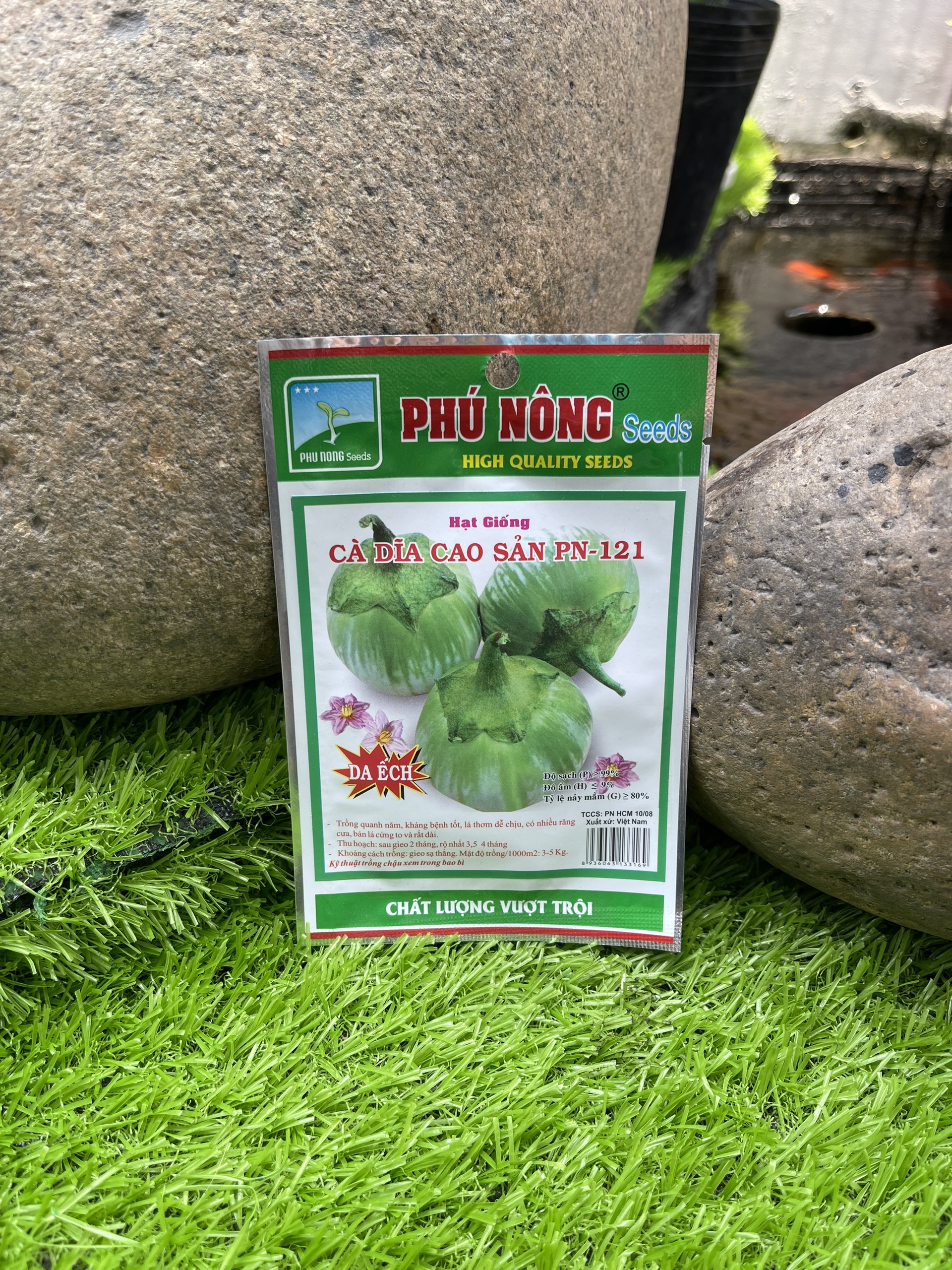 Hạt cà dĩa cao sản PN 121 Phú Nông gói 0.5 gram