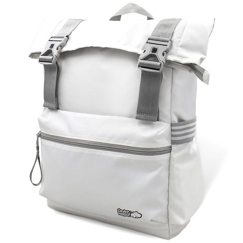 Ba Lô Clever Hippo Kool Urban Unisex - Roller BKU5203/WHITE - Màu Trắng