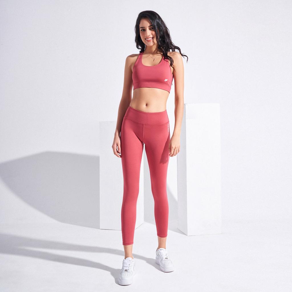 Quần tập gym yoga legging nữ cạp cao WLF651 Eco-friend, nâng mông tôn dáng, vải thấm hút khô thoáng