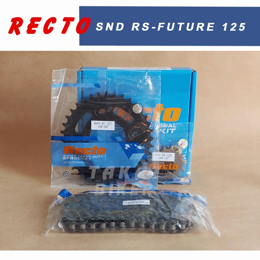 B3 Sên Nhông Đĩa Recto Dùng Cho Xe Wave RS 110 - Future Neo - Blade - RS made in Thái Lan nhập khẩu