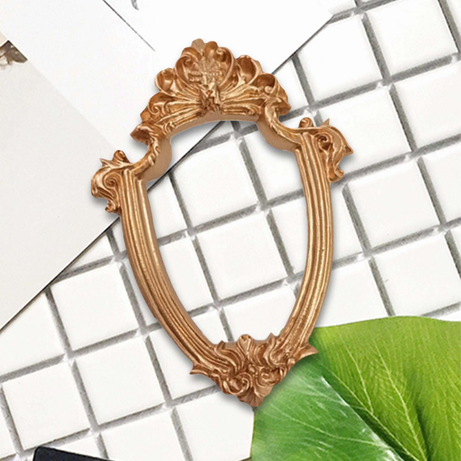 2xAntique Picture Frame Pictures Holder for Christmas Hallway Decor 8.5x12CM