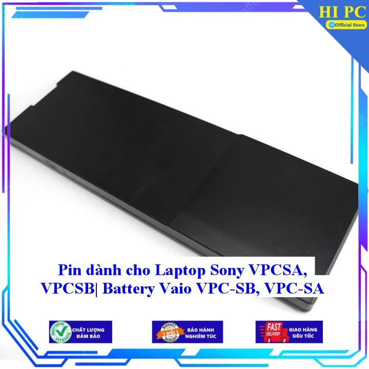 Pin dành cho Laptop Sony VPCSA VPCSB Battery Vaio VPC-SB VPC-SA - Hàng Nhập Khẩu