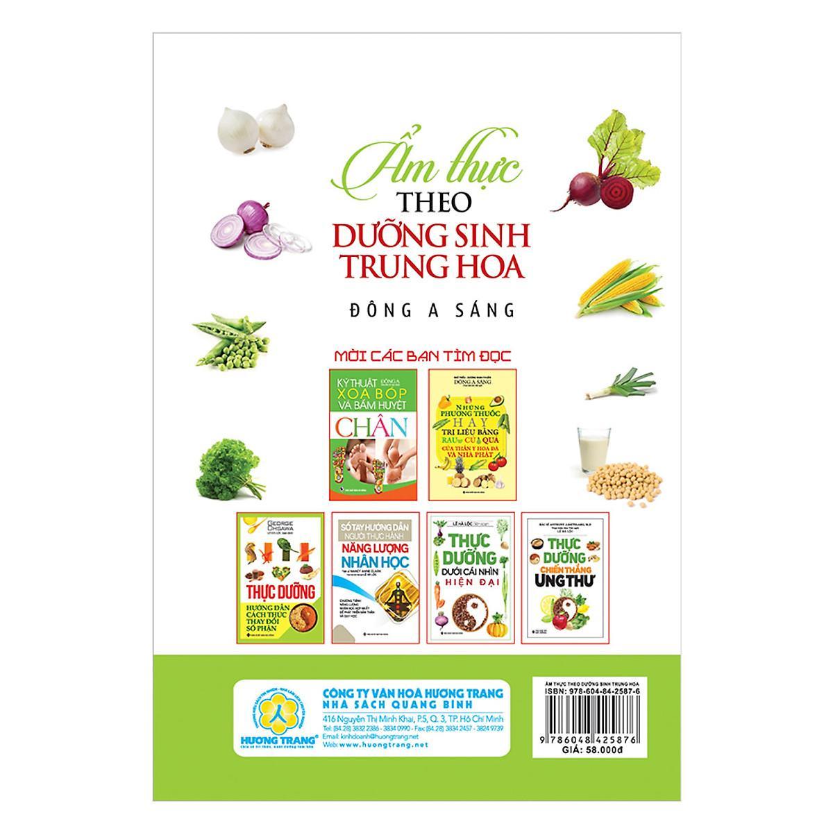 Sách - Ẩm Thực Theo Dưỡng Sinh Trung Hoa - Chính Thông Book