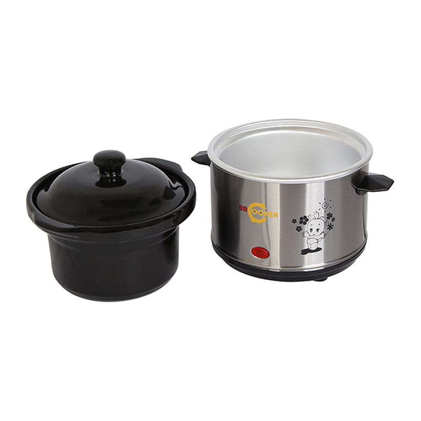 Nồi nấu cháo chậm đa năng Hàn Quốc BBCooker BS07 kèm bộ thìa đũa bằng inox