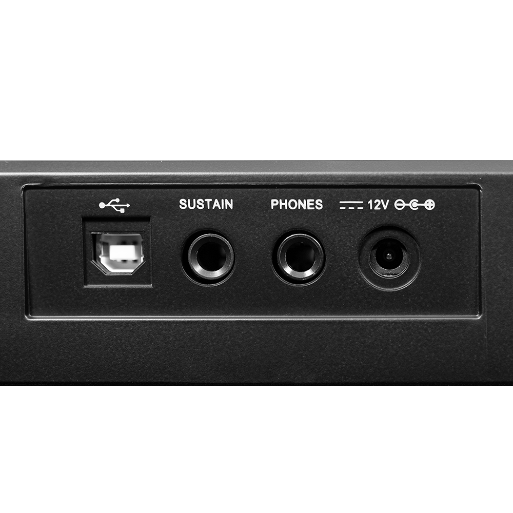 Đàn Organ điện tử/ Portable Keyboard - Kzm Kurtzman K200 - Perfect Starter keyboard - Màu đen - Hàng chính hãng