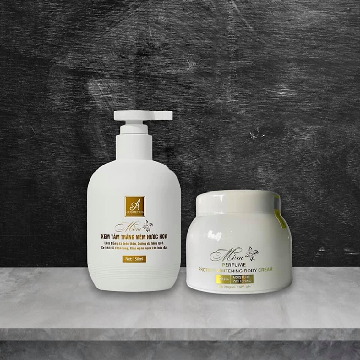 Combo Dưỡng Trắng Sáng Da Body Acosmetics