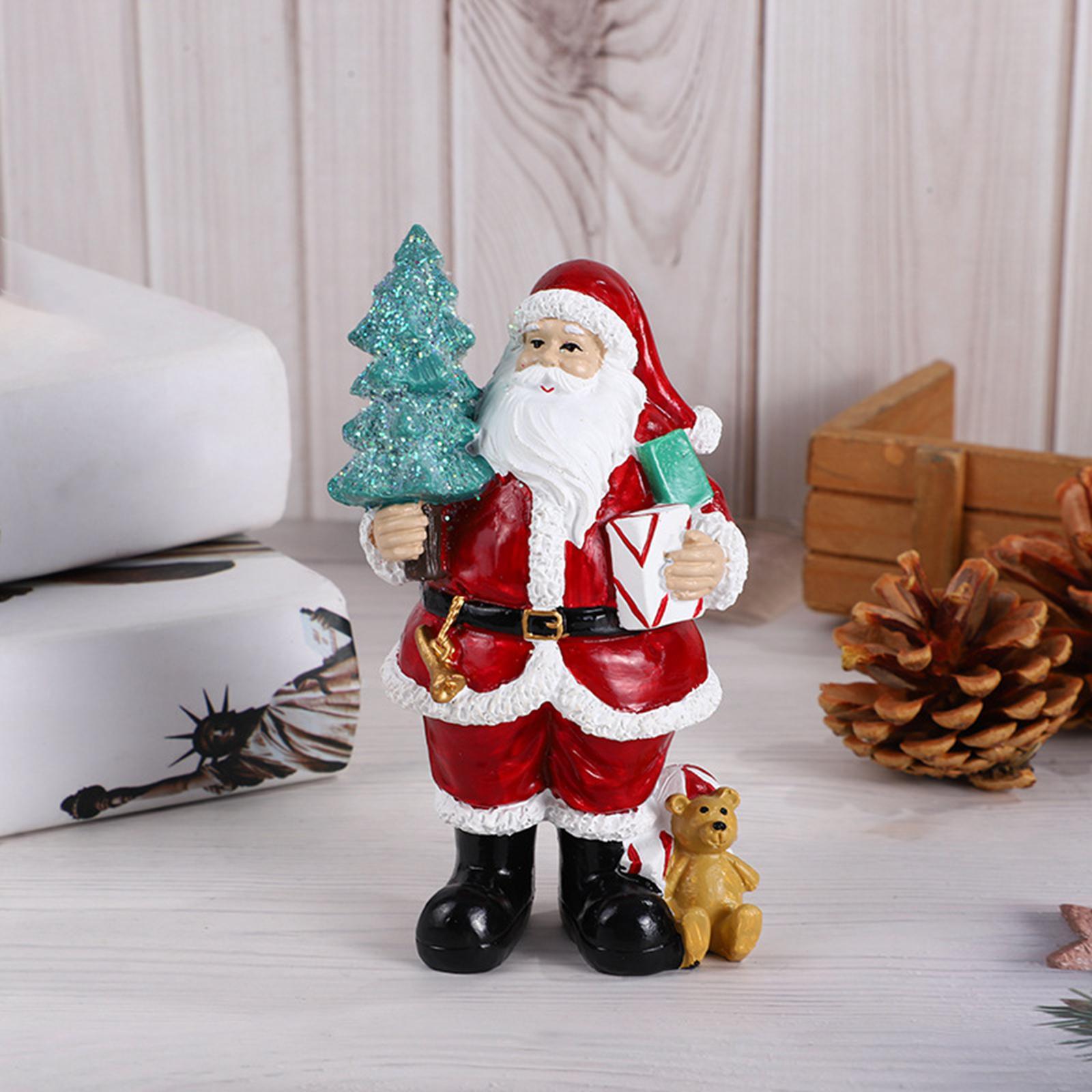 Tượng Trang Trí Giáng Sinh Ông Già Noel Santa Claus Figurine Statue