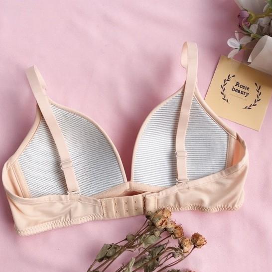 Áo ngực đúc su không gọng xuất Nhật đệm mỏng chống ung thư A/S119