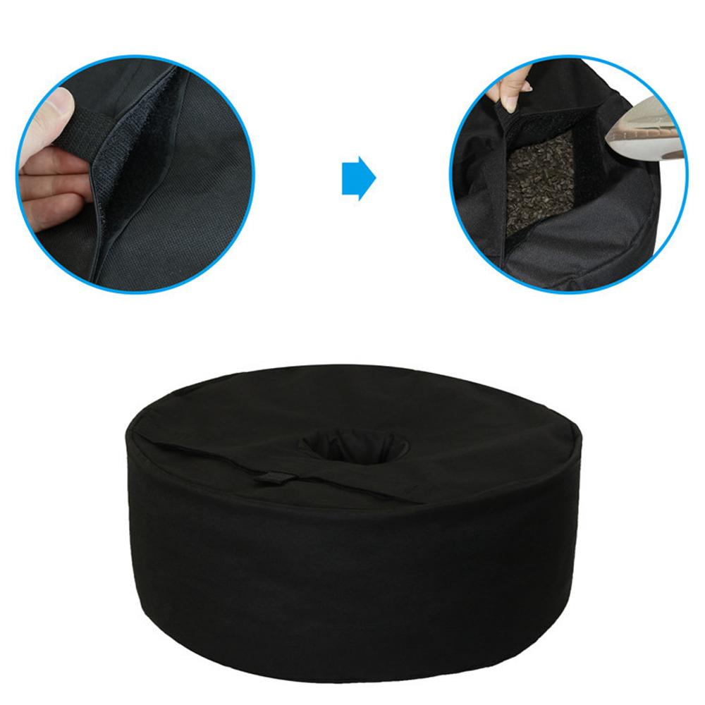 Túi cát cố định mái che bằng Chất liệu vải Oxford, chống mài mòn, chống rách, tuổi thọ lâu dài,kích thước nhỏ gọn, thuận tiện cất giữ và mang theo.