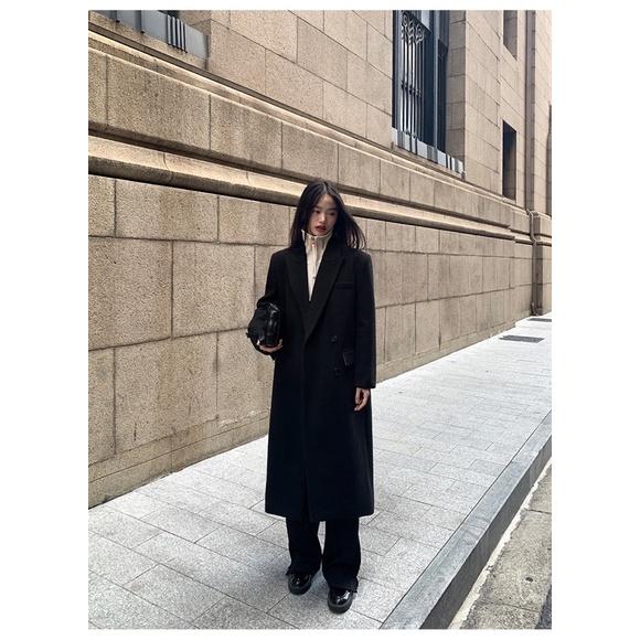 Áo khoác trendcoat dạ ép cao cấp