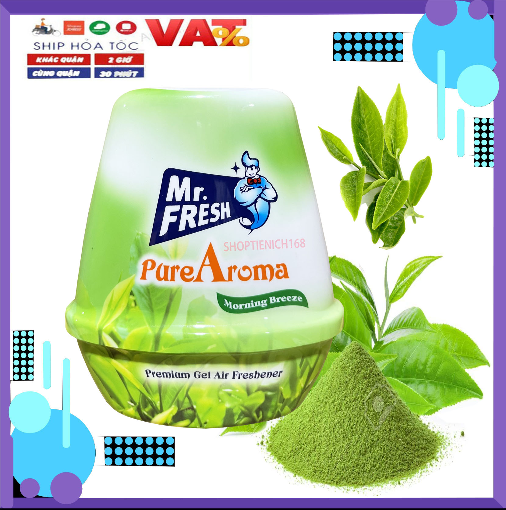 Sáp thơm phòng khử mùi PureAroma Korea cao cấp