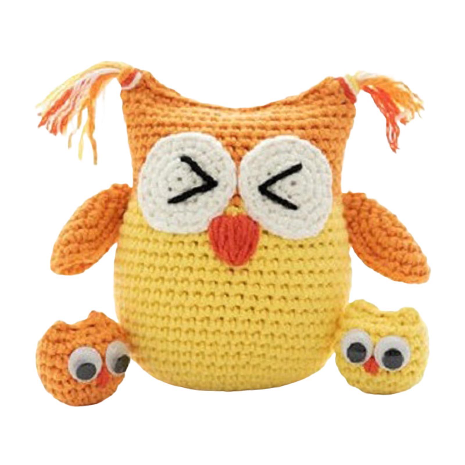 DIY Crochet Kit Hand Knitting Toy Classic for Birthday Gift Beginner Adults