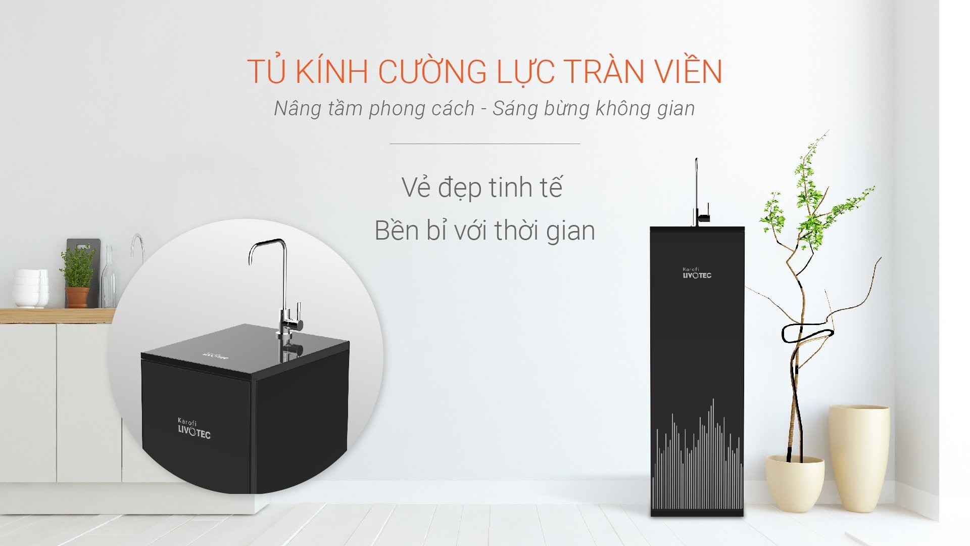 Máy Lọc Nước Karofi Livotec 110 New - Hàng Chính Hãng