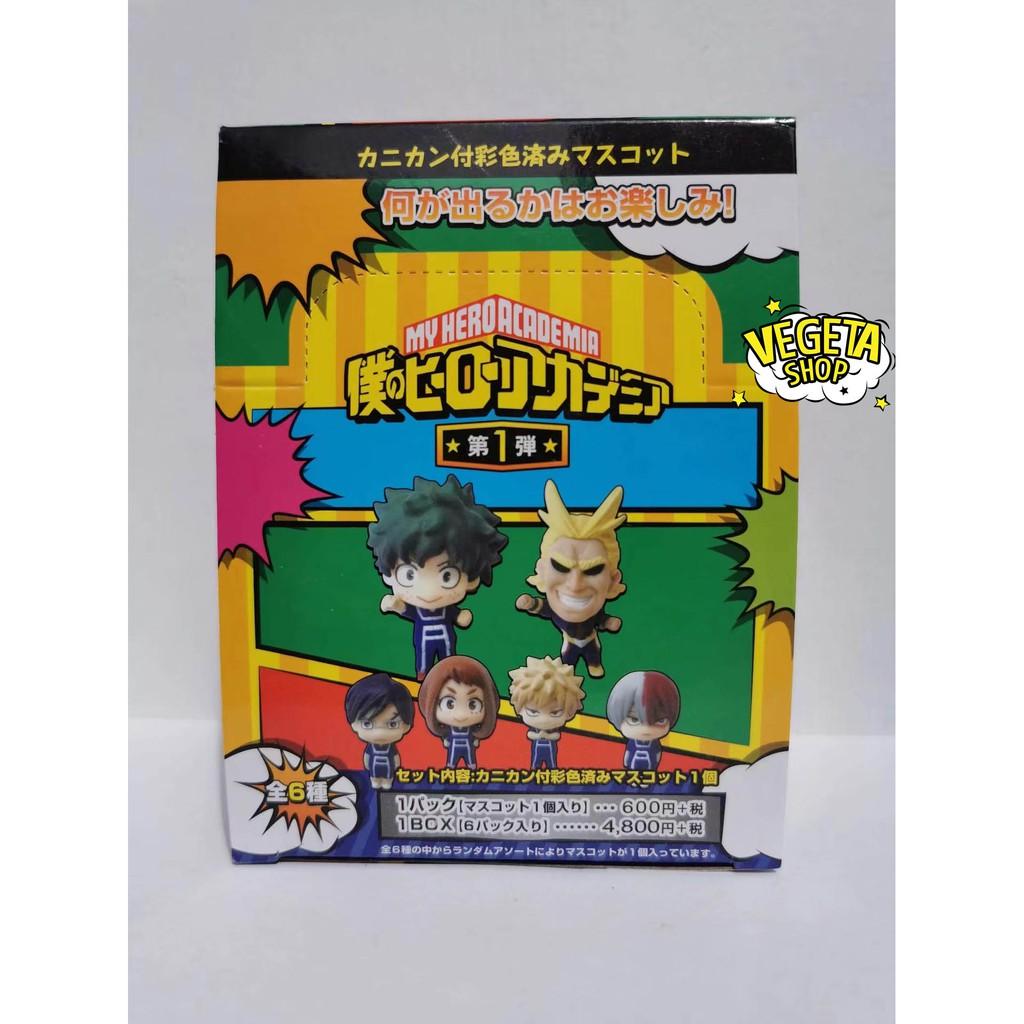 Mô hình My Hero Academia - Trọn bộ 6 mô hình học viện siêu anh hùng - Movic - Cao 4~5cm - Full box