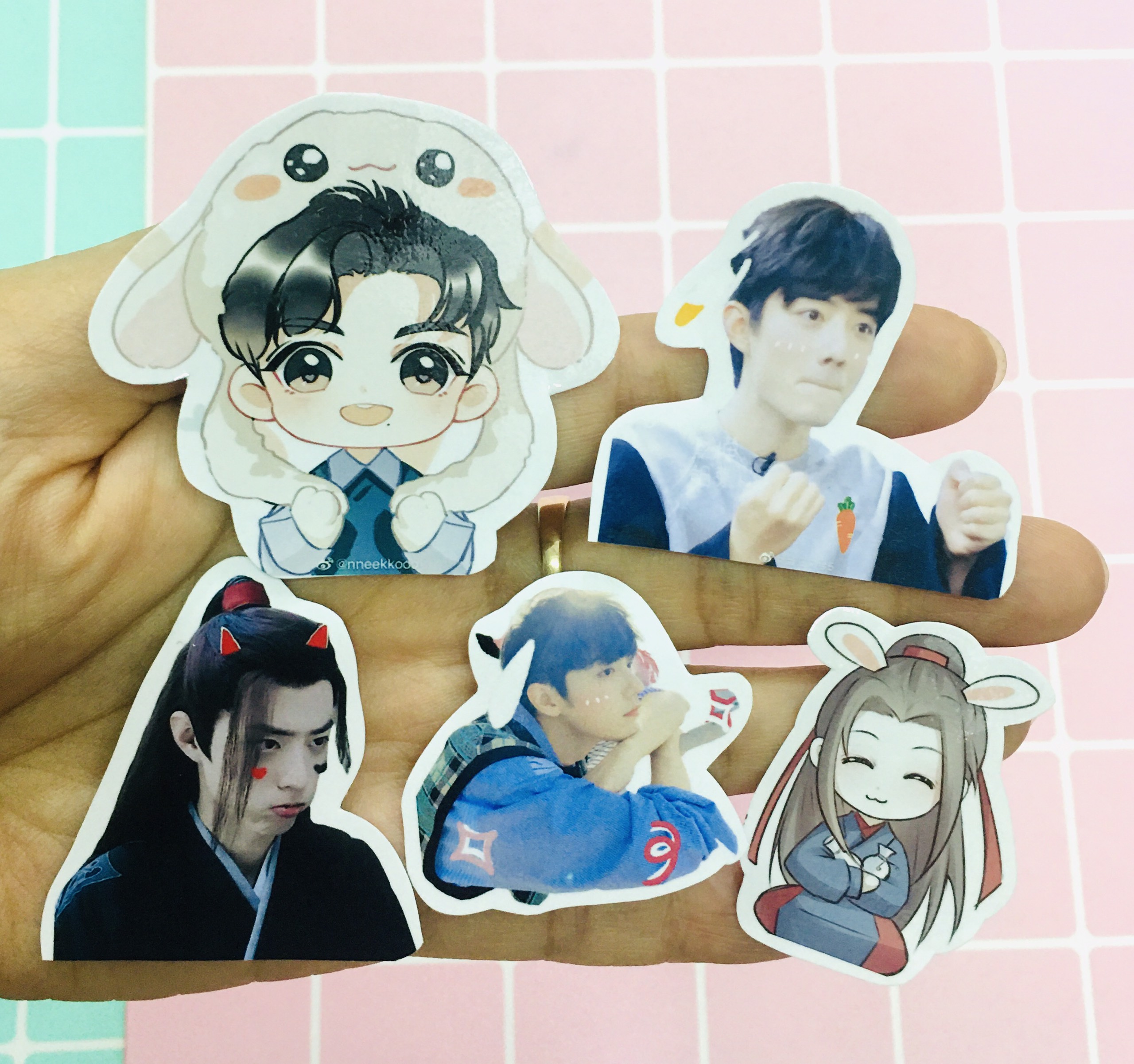 50 ảnh sticker Tiêu Chiến ( giao mẫu ngẫu nhiên )