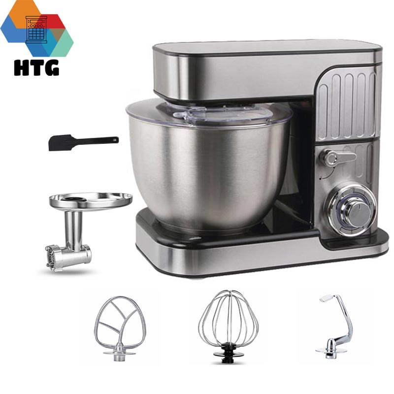 Máy nhồi bột để bàn Sohef SC212C, đánh trứng, kem, xay thịt, trộn thực phẩm dung tích 7 lít, hàng chính hãng