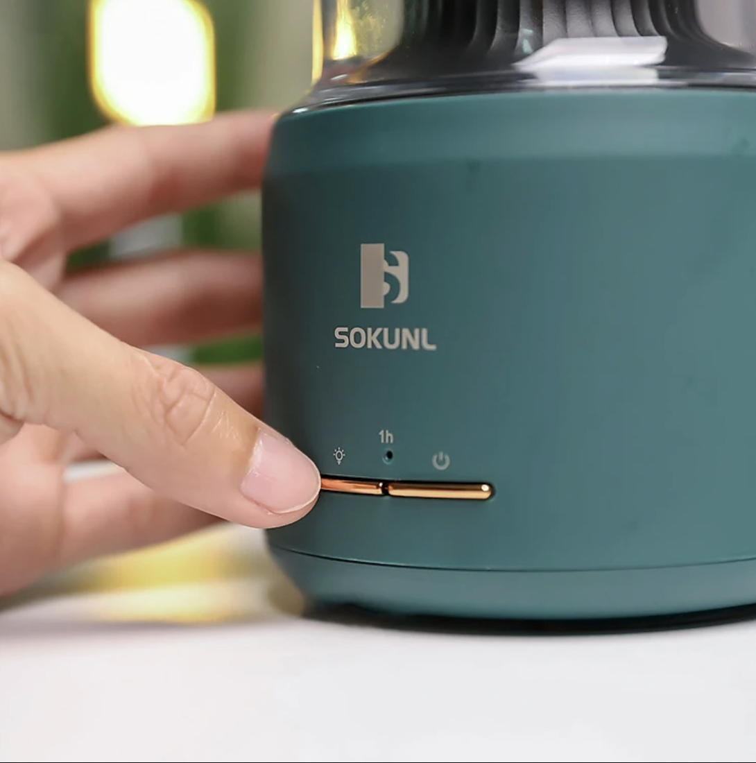 Máy tạo độ ẩm xông tinh dầu XIAOMI SOKUNL S508 - Tích hợp đèn ngủ, dùng được tinh dầu - Hàng chính hãng
