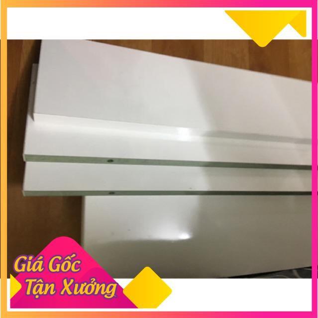 1 thanh kệ gỗ trang trí treo tường 30k sâu 20cm chọn kích thước mầu