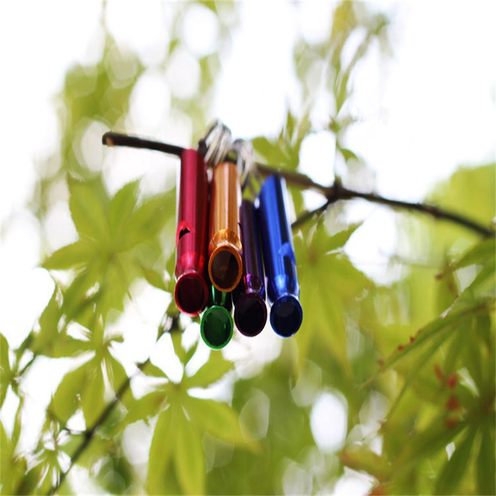 Aluminum Emergency Whistles Outdoor Survival Camping Adventure Whistle Trekking Lifeguard Whistle