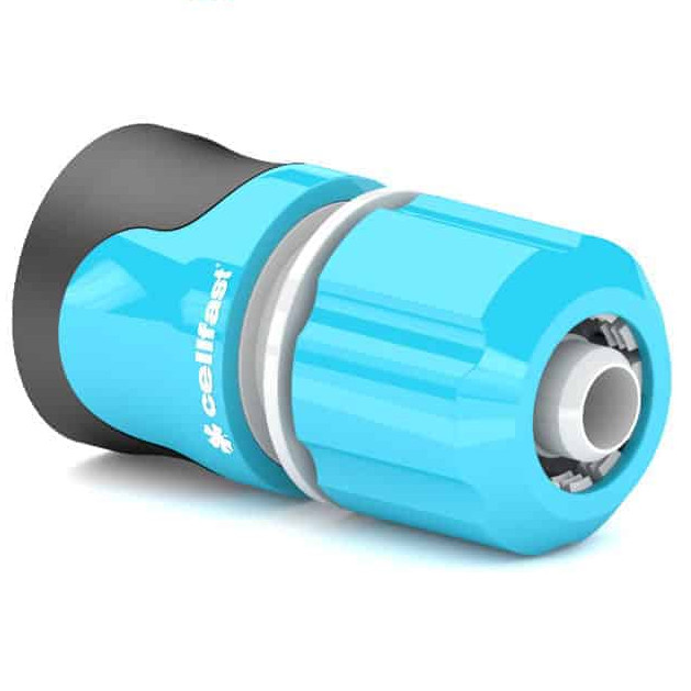 Cút nối nhanh ống nước với vòi tưới, thiết bị tưới Cellfast Ergoline 1/2″