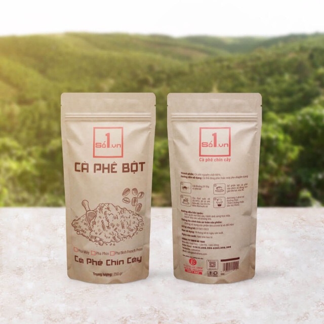 CÀ PHÊ BỘT NGUYÊN CHẤT 250GR