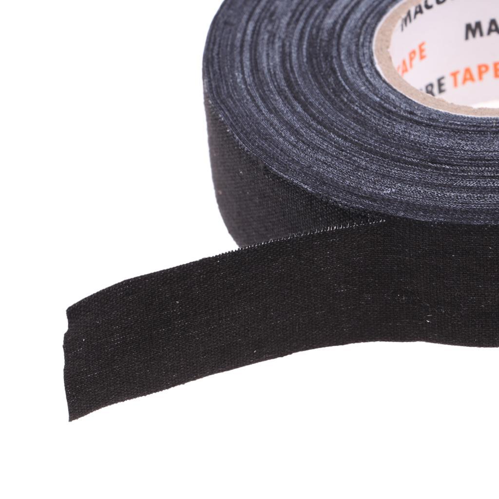 5 Roll Waterproof Adhesive Ice Hockey Cloth Stick Tape 1'' x 25 Yards Long