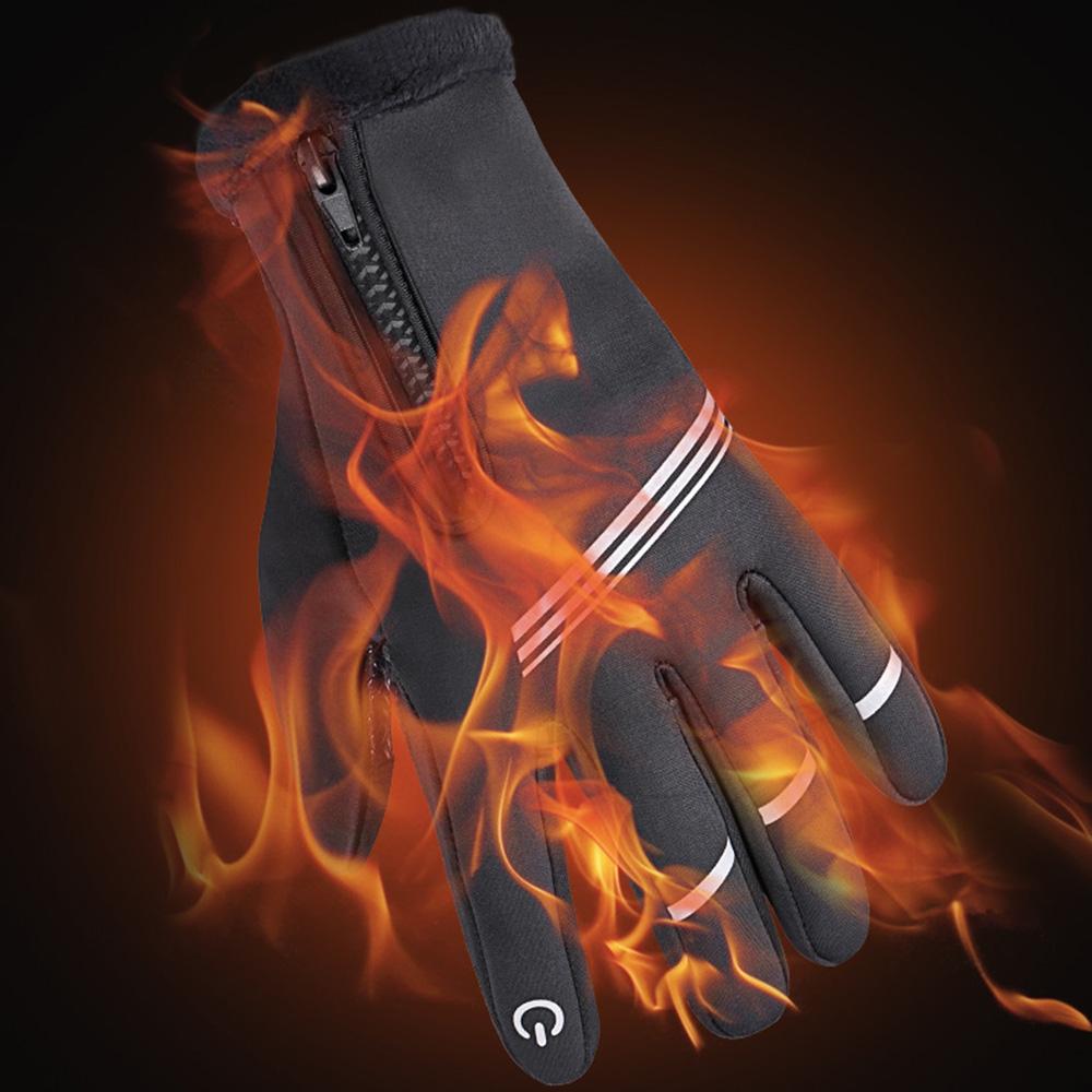 Găng Tay Mùa Đông Unisex Giữ Ấm Chống Thấm Nước Sử Dụng Màn Hình Cảm Ứng Dễ Dàng