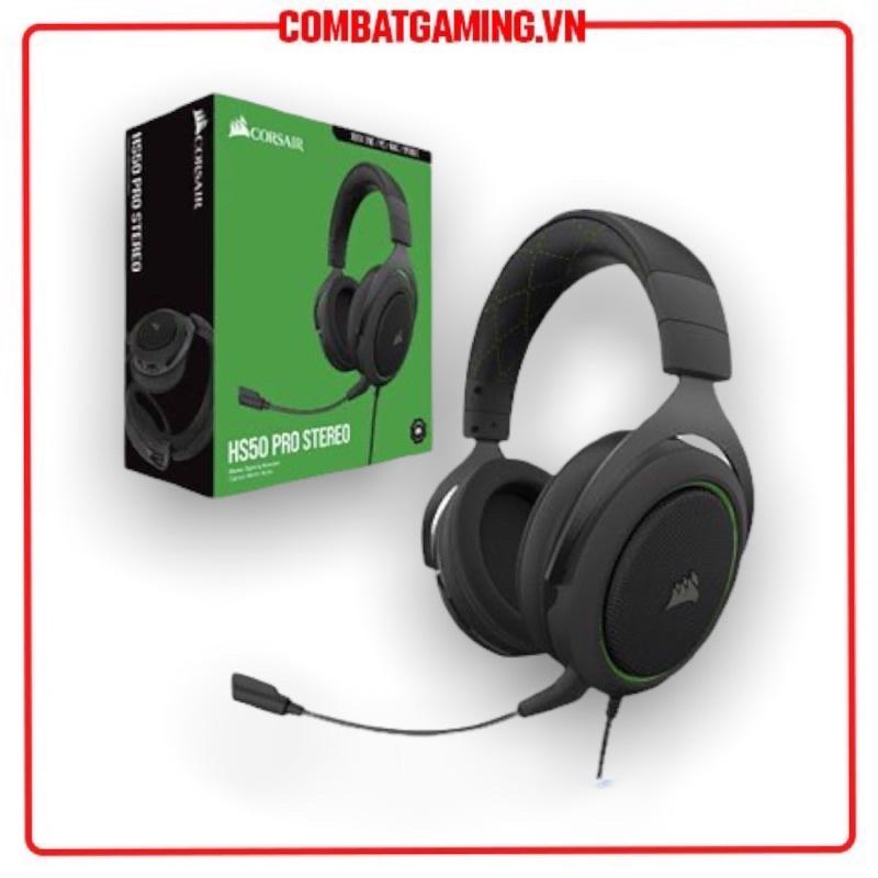 Tai Nghe Corsair HS50 Pro Stereo - Hàng Chính Hãng