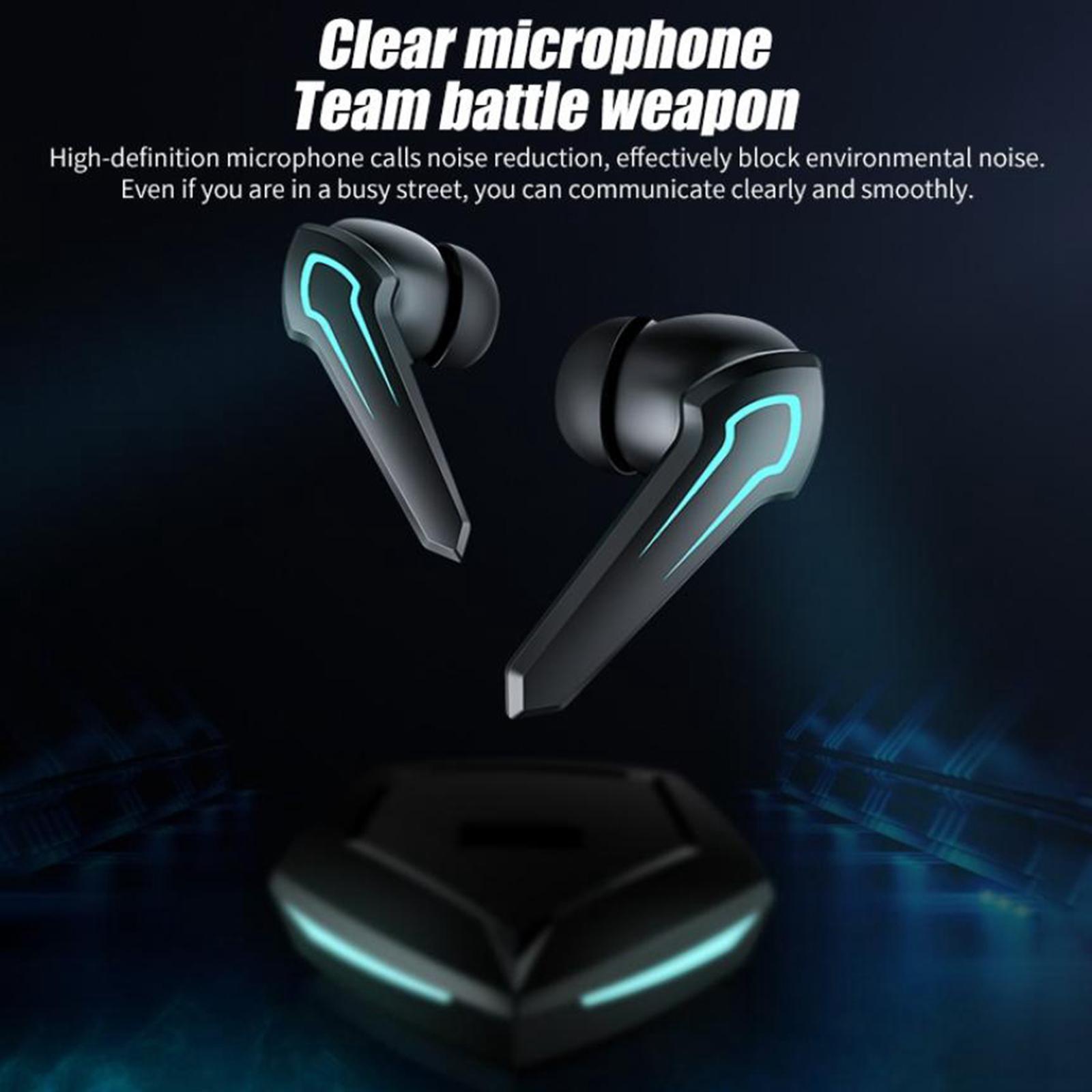 P30 Bluetooth 5.1 True Wireless with Deep Bass Noise Canceling black