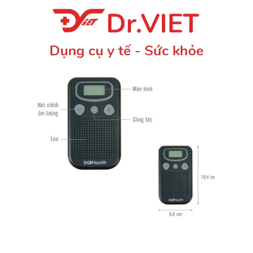 Máy Trợ Thính Có Dây Biohealth JH-238 – Công Nghệ Úc, Lọc Nhiễu Vượt Trội